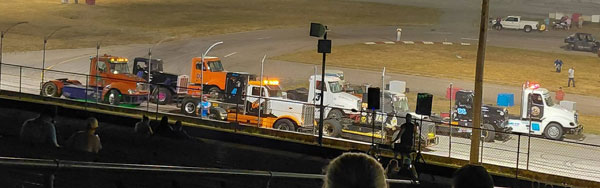 Salute to fans, 3-wide